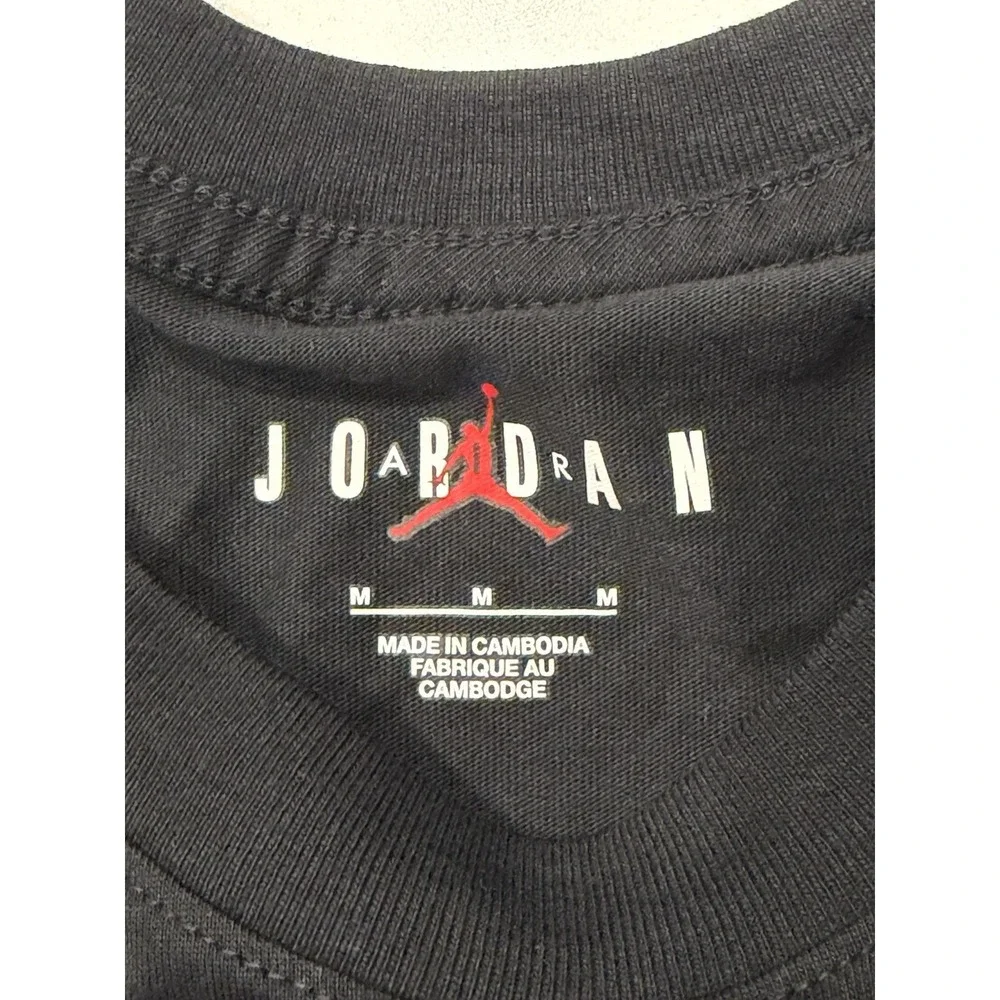 Jordan Flight Essentials Graphic Tee Black FZ1967 Mens M NWT